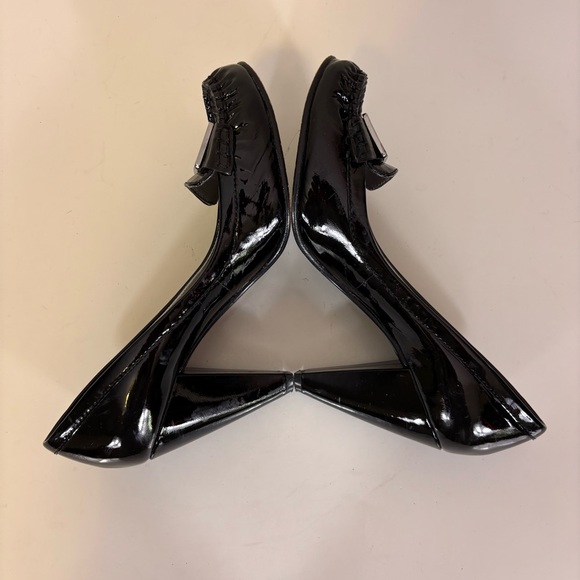 Coach Black Patent Leather High Heels 7.5 - Picture 8 of 10